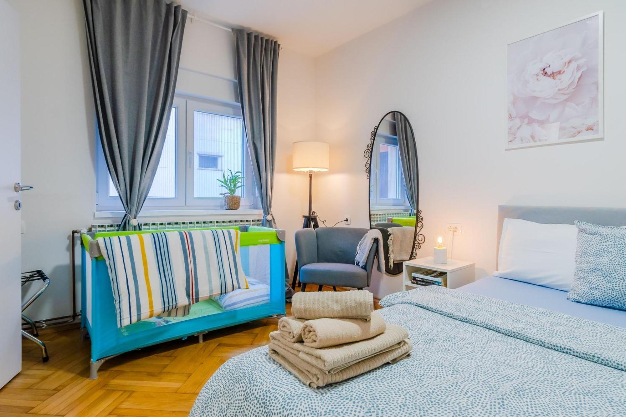 Peaceful Nest In City Center - Happy Rentals 萨格勒布 外观 照片